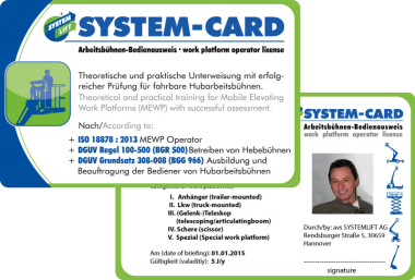 Systemcard transparent